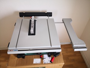 mit Tischverbreiterung und -Verlängerung