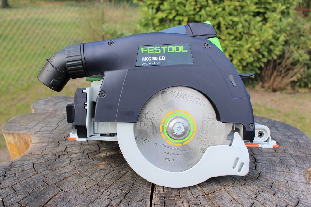 Festool Akku-Handkreissäge HKC 55 Li EB Basic im Test Festool Akku-Handkreissäge HKC 55 Li EB Basic im Test