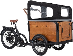 Lastenfahrrad für den Hundetransport