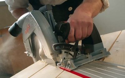 Handkreissäge mit 100 mm Schnitttiefe