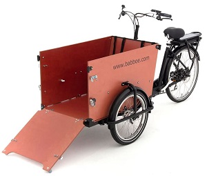 Lastenfahrrad für den Hund