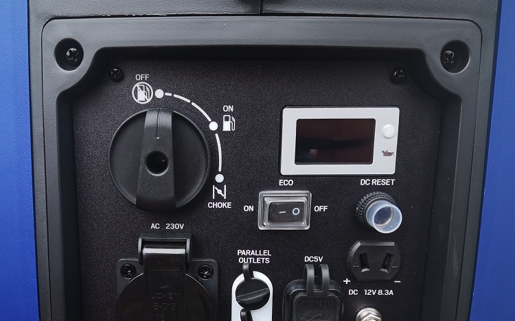 Das digitale Display vom DENQBAR DQ-2100