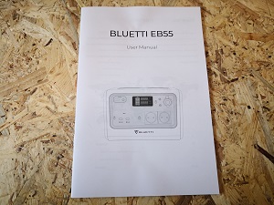 Bluetti EB55 Betriebsanleitung